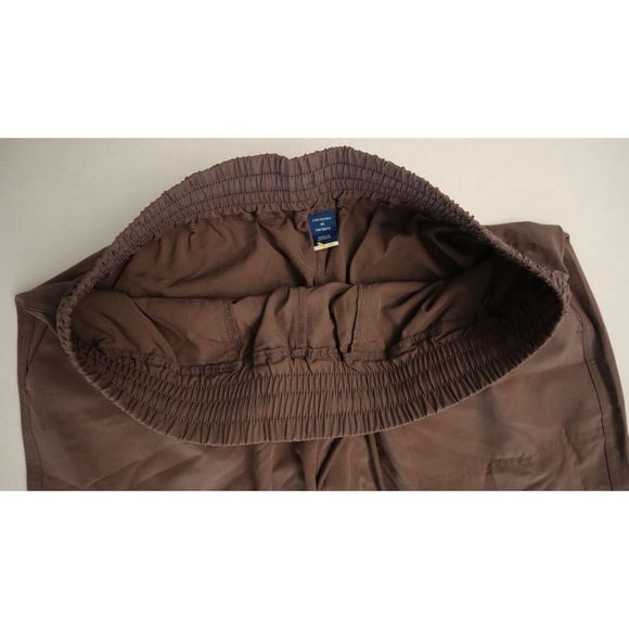 Old Navy Women's Sz M Brown High-Waisted StretchTech Cargo Jogger Pants - Picture 7 of 9